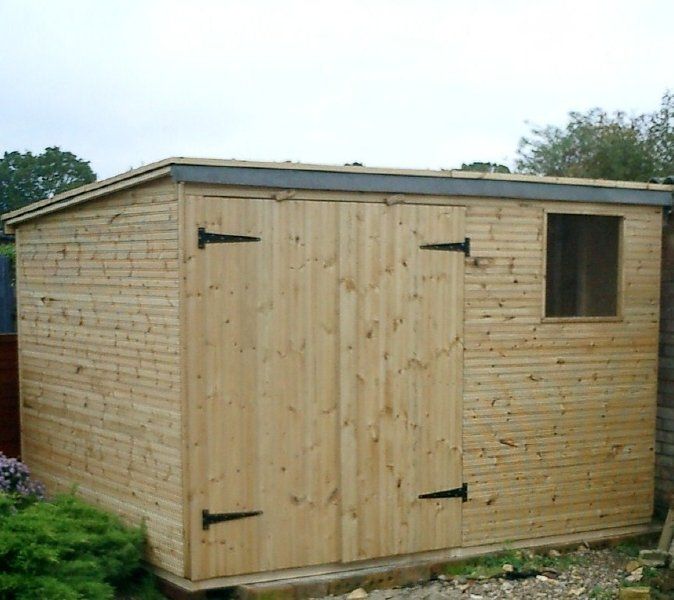 Gapton Hall Sheds - Great Yarmouth, Norfolk - Pent Roof