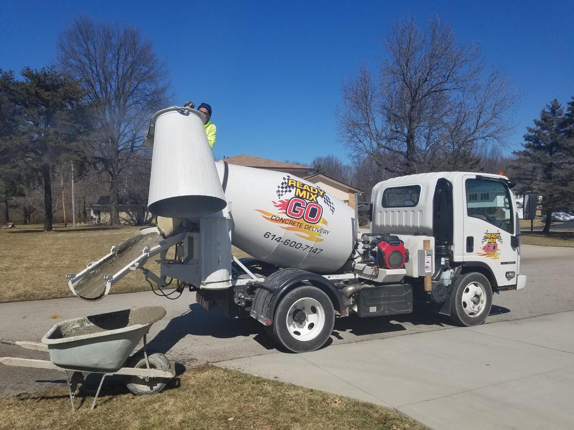 Ready Mix Go | Central Ohio Concrete Delivery | Small Order Concrete