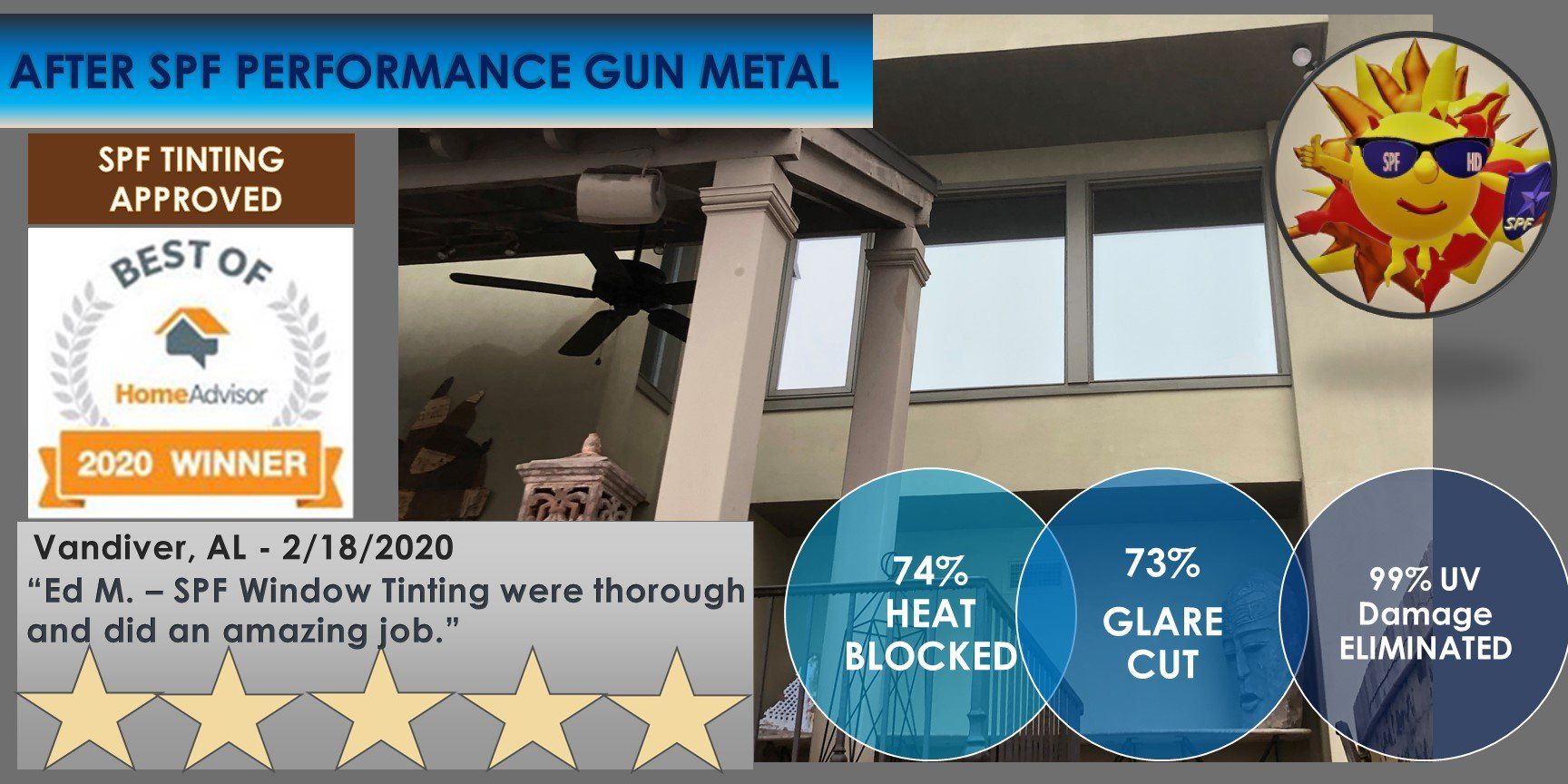 Home Montgomery, AL SPF Window Tinting Inc