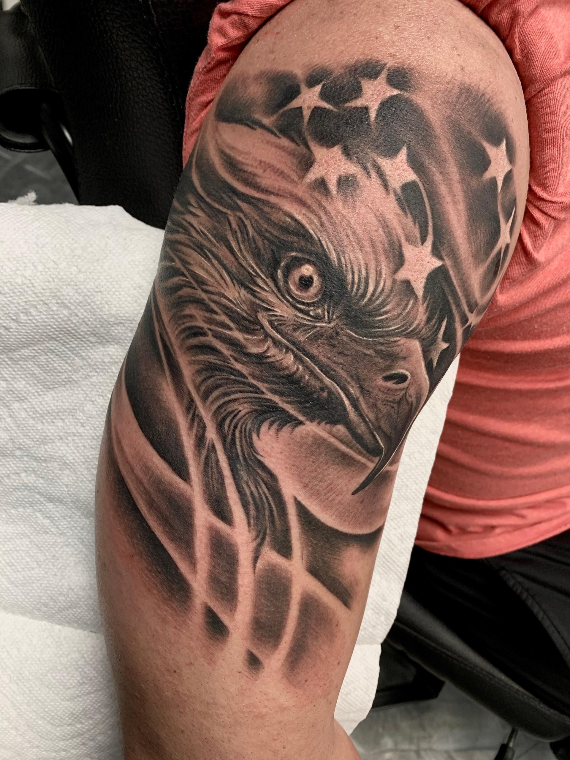 Black & Grey Tattoo Artist Fayetteville NC Jose Torres