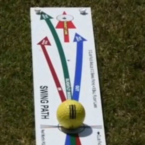 Instructional Videos For The Perfect Swing Path Board Golf Aid