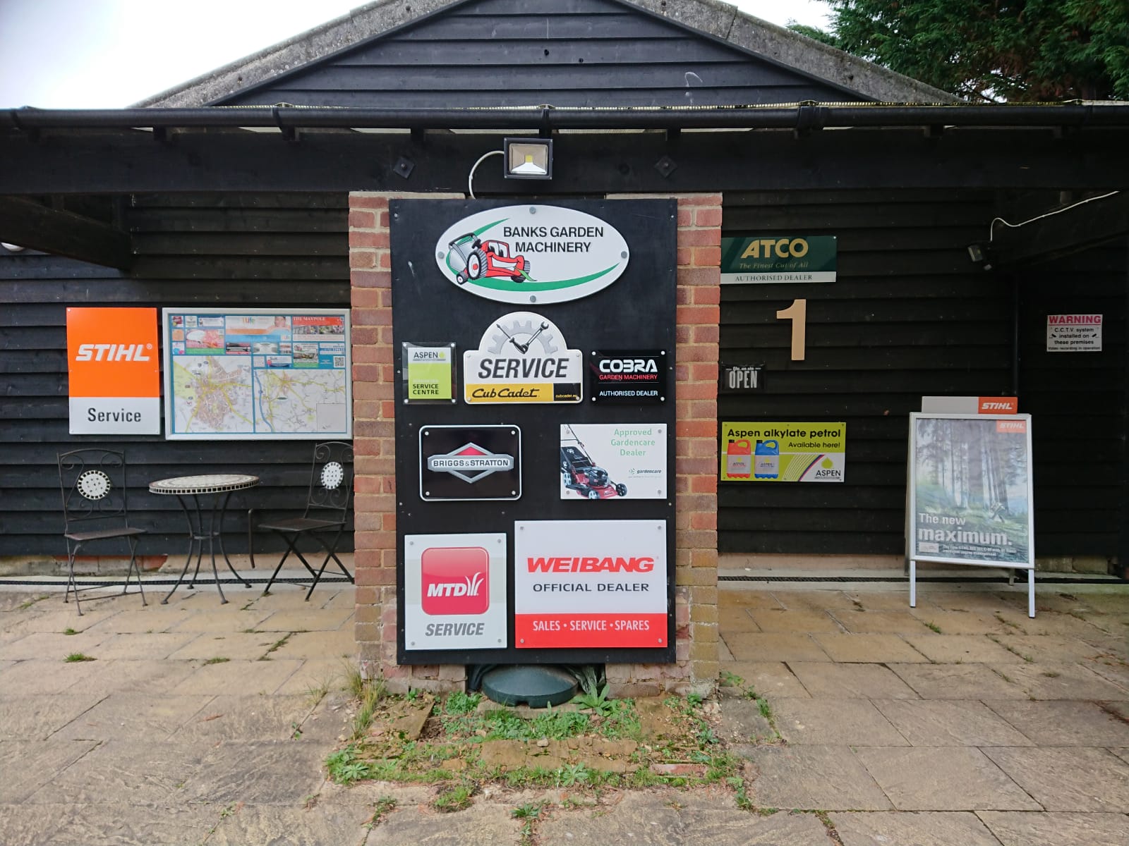 Garden machinery supplier Banks Garden Machinery