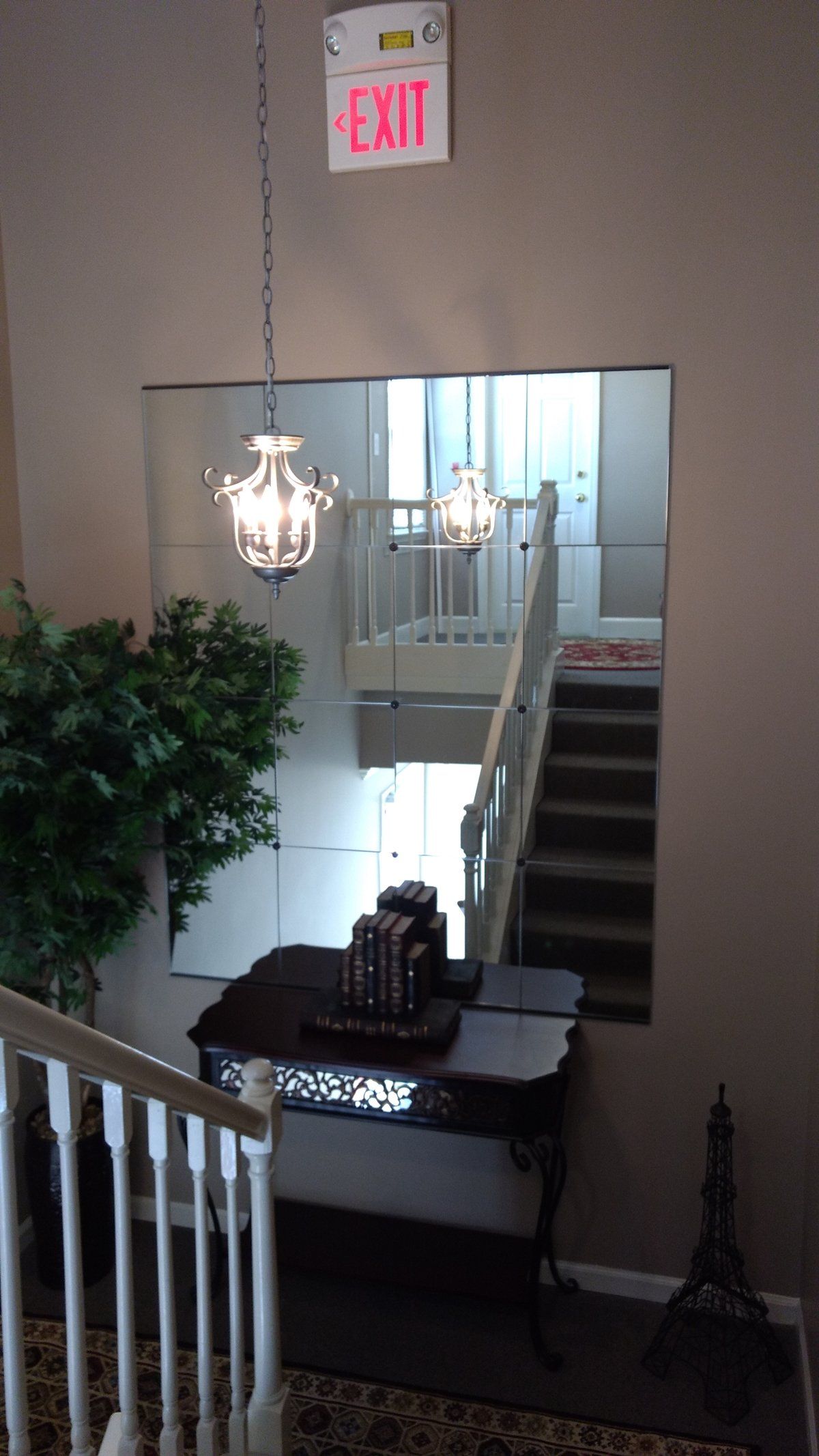 Tired of looking at black spots on your mirror?