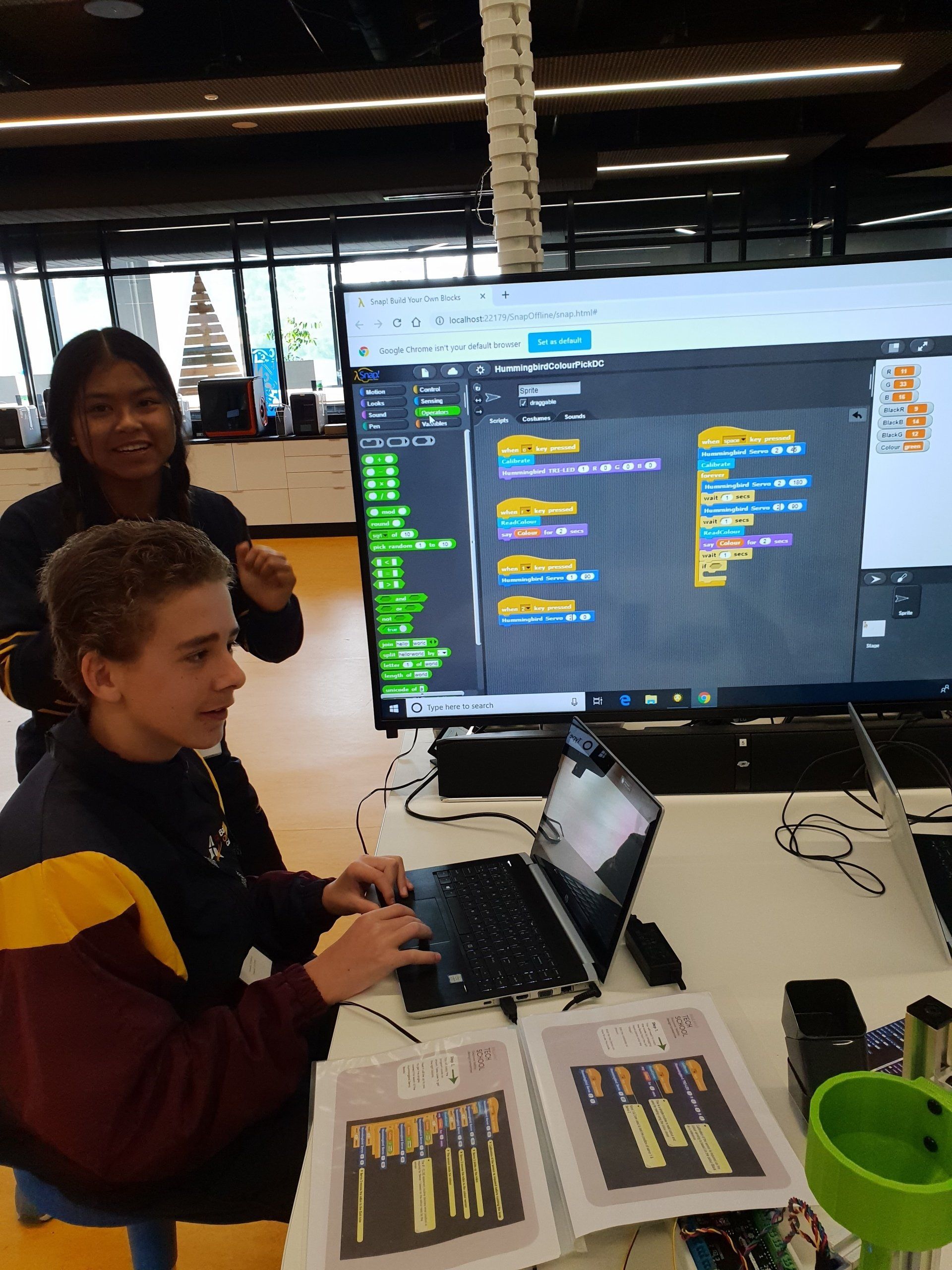 Year 8: Robotic Solution Excursion