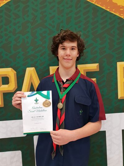 Student Achievement: Year 9 student awarded Australian Scout Medallion