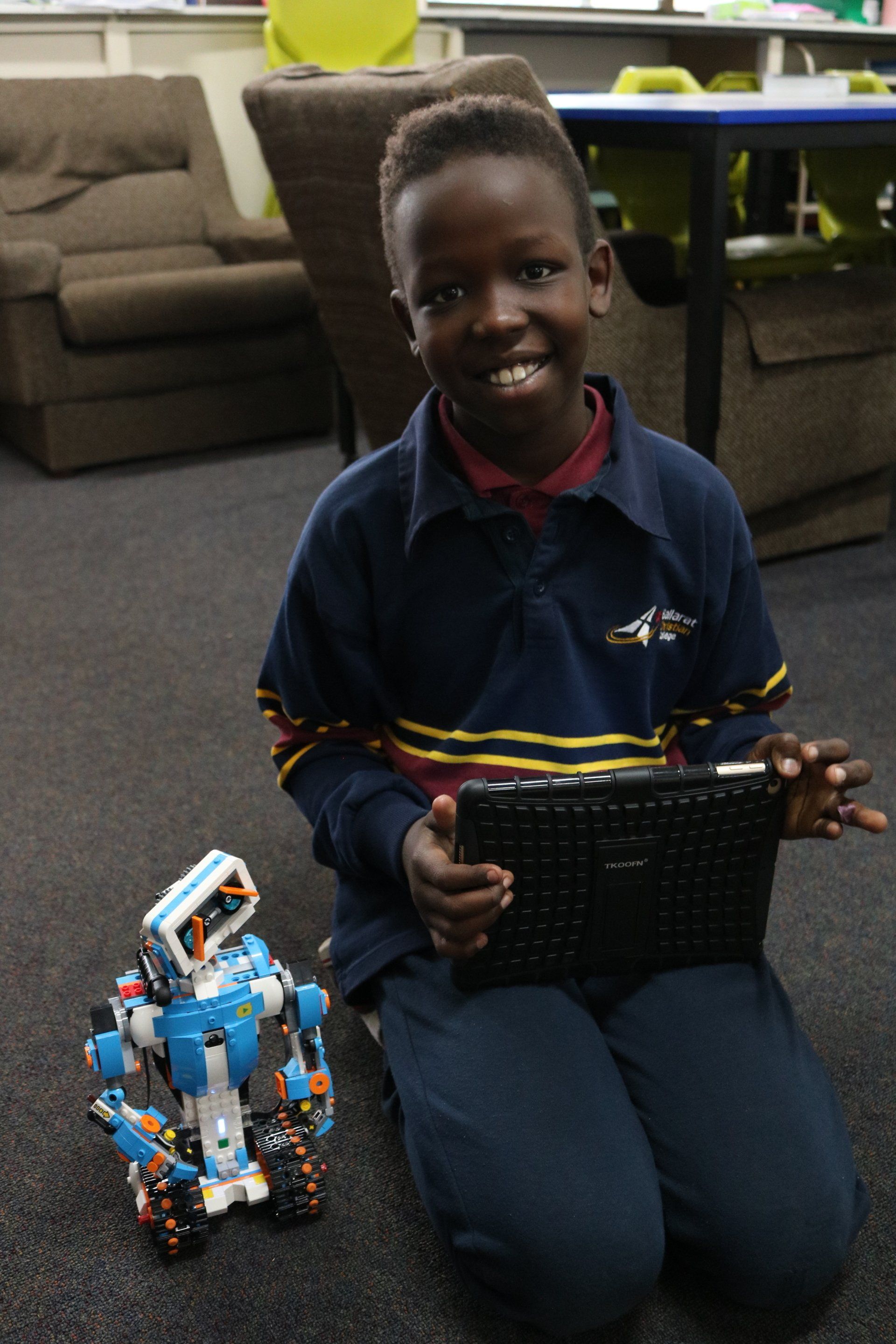 Robot Man visit teaches STEM skills