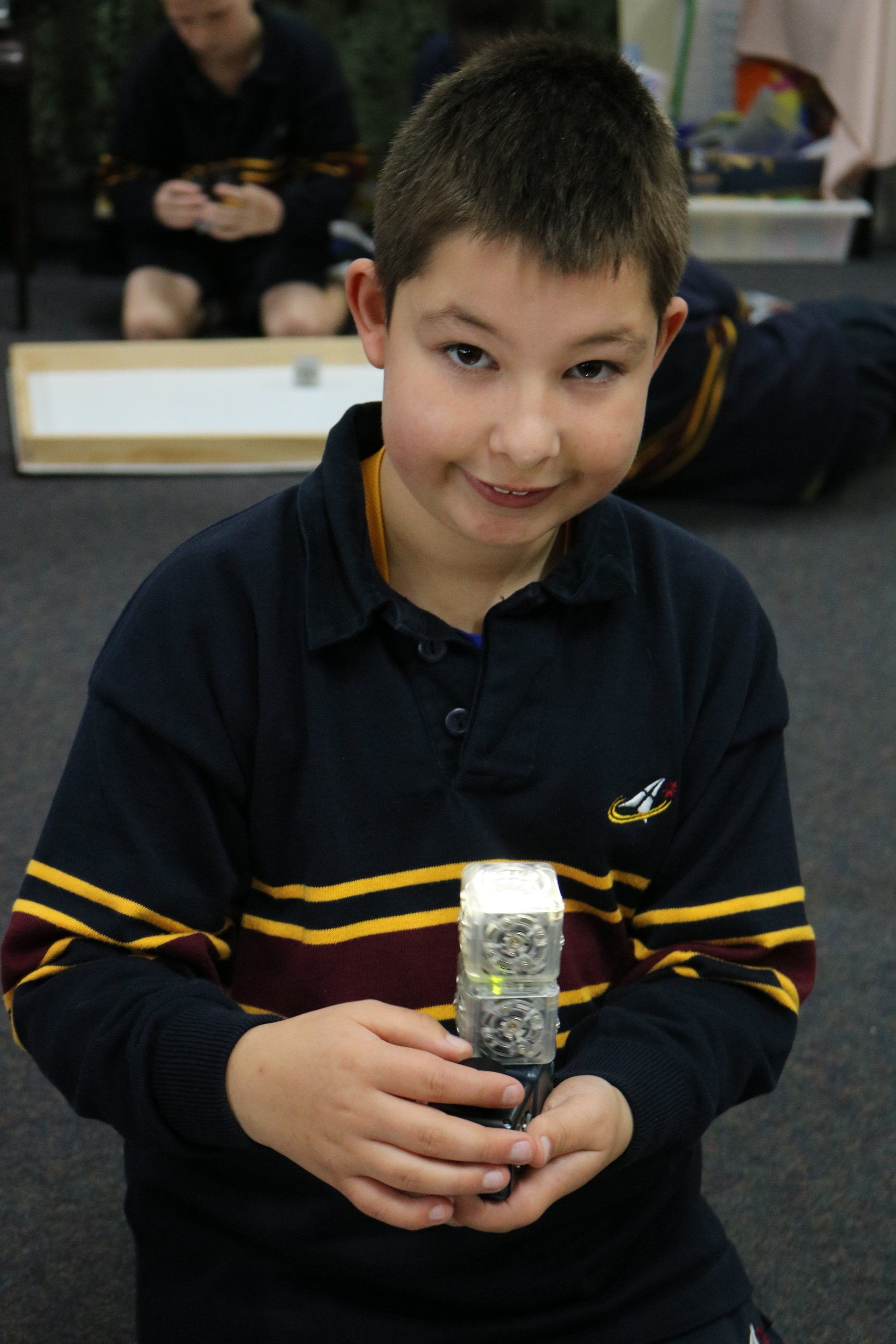 Robot Man visit teaches STEM skills