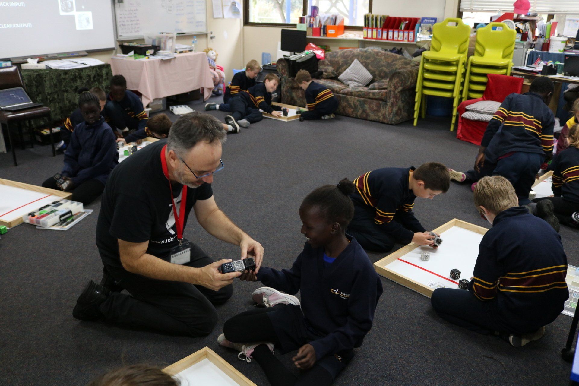 Robot Man visit teaches STEM skills