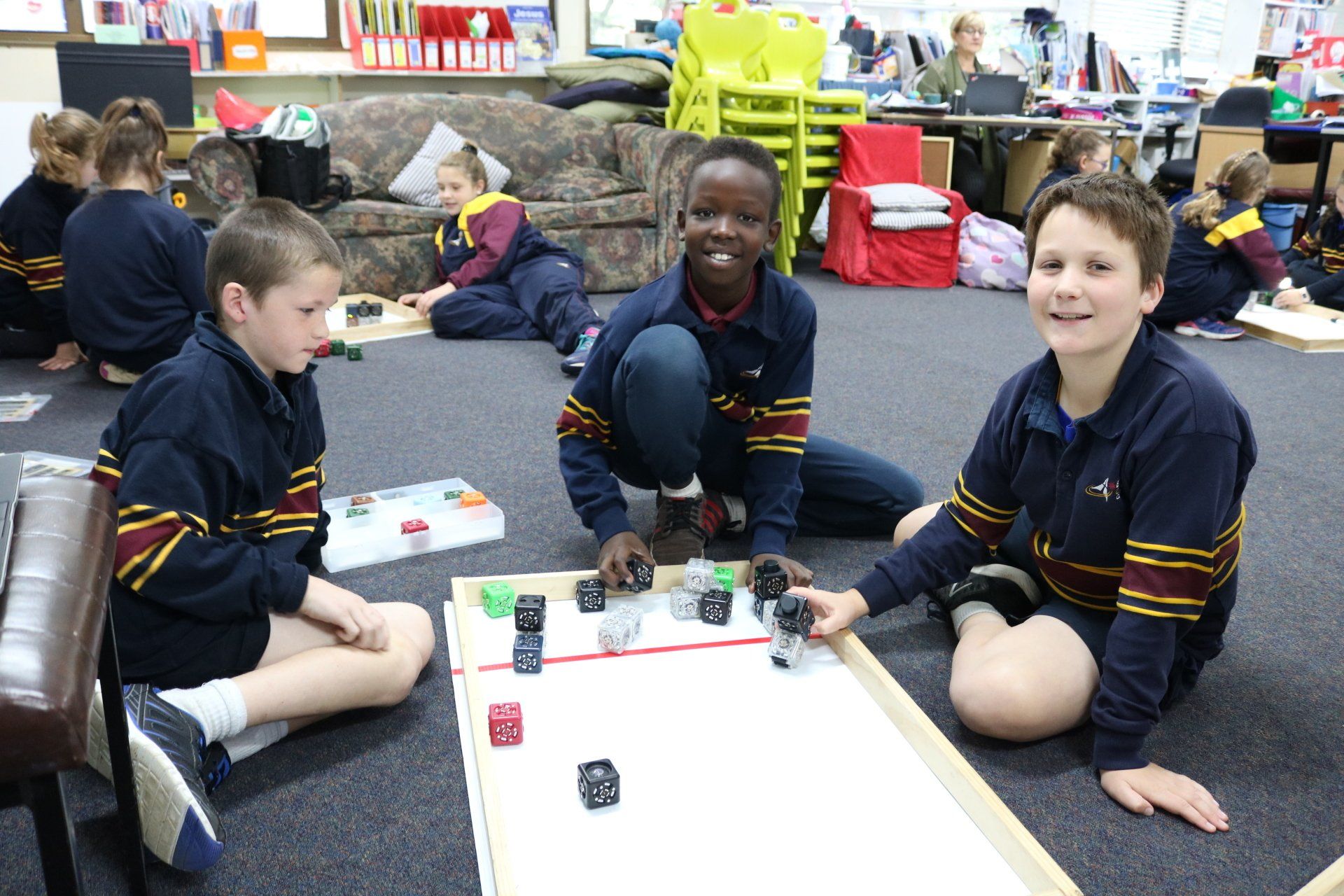 Robot Man visit teaches STEM skills