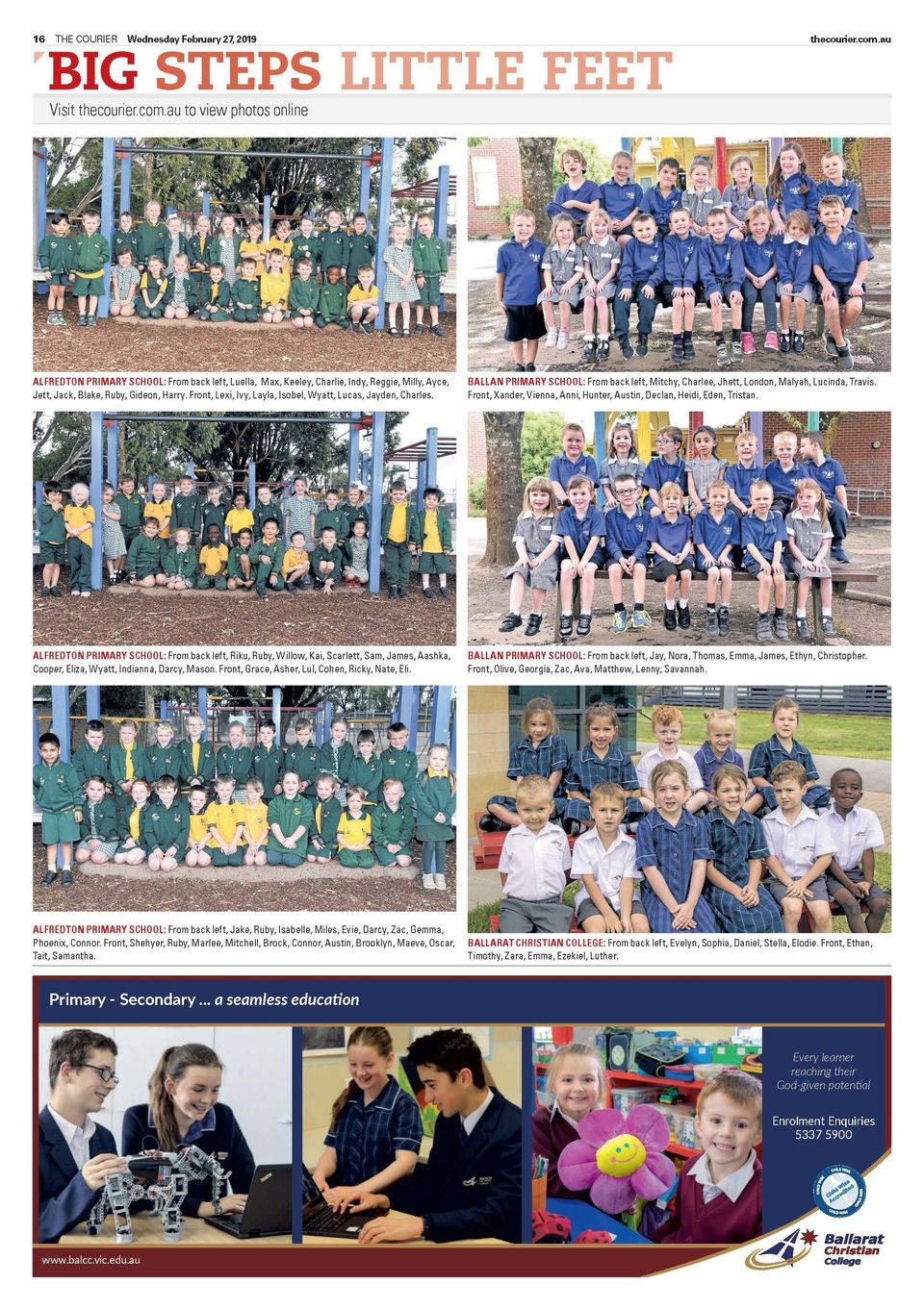 BalCC Prep in Big Steps Little Feet Feature