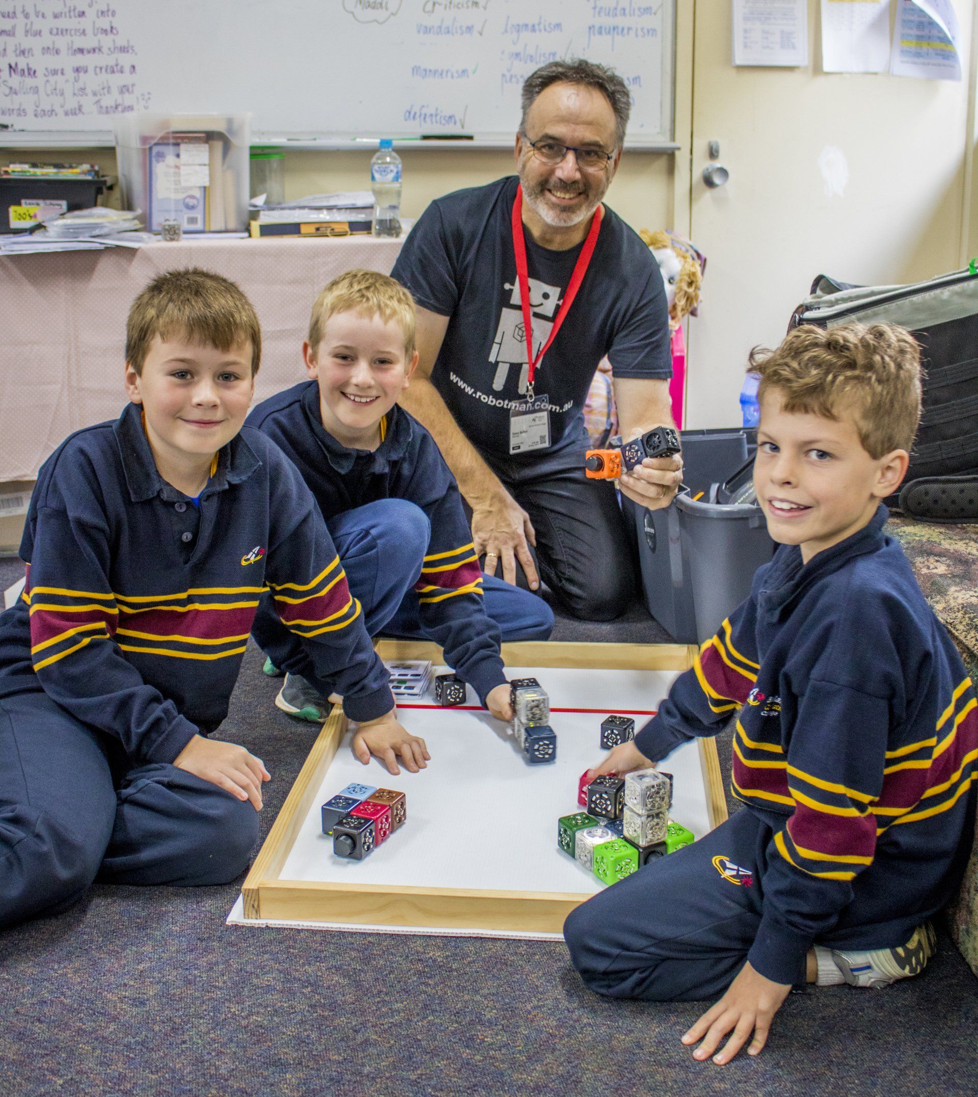 Robot Man visit teaches STEM skills