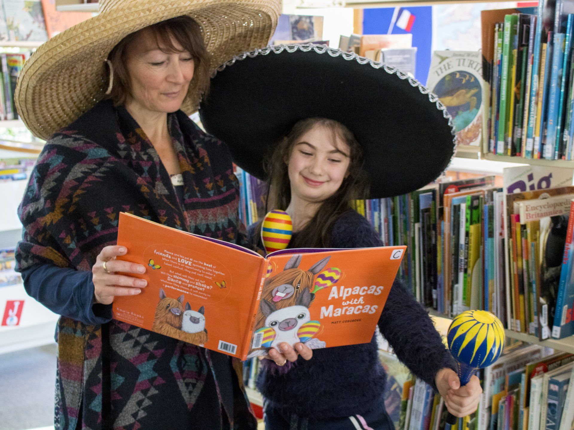 National Simultaneous Storytime Alpaca Visit