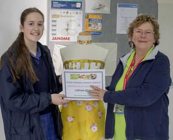 Awards presented to Certificate II in Fashion Design & Technology students