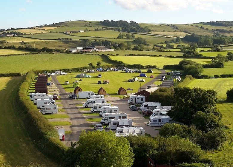 Campsite Robin Hoods Bay, Whitby, North Yorkshire: Middlewood Farm