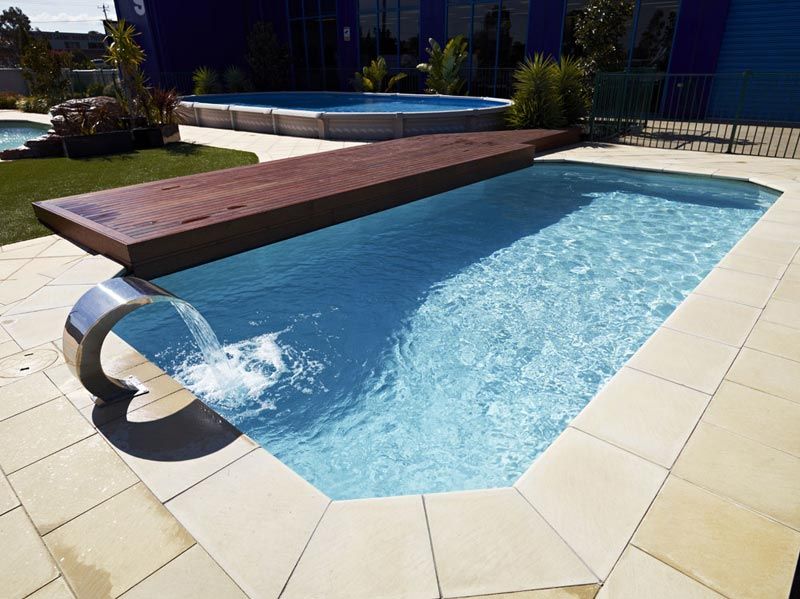 prefabricated in ground pool