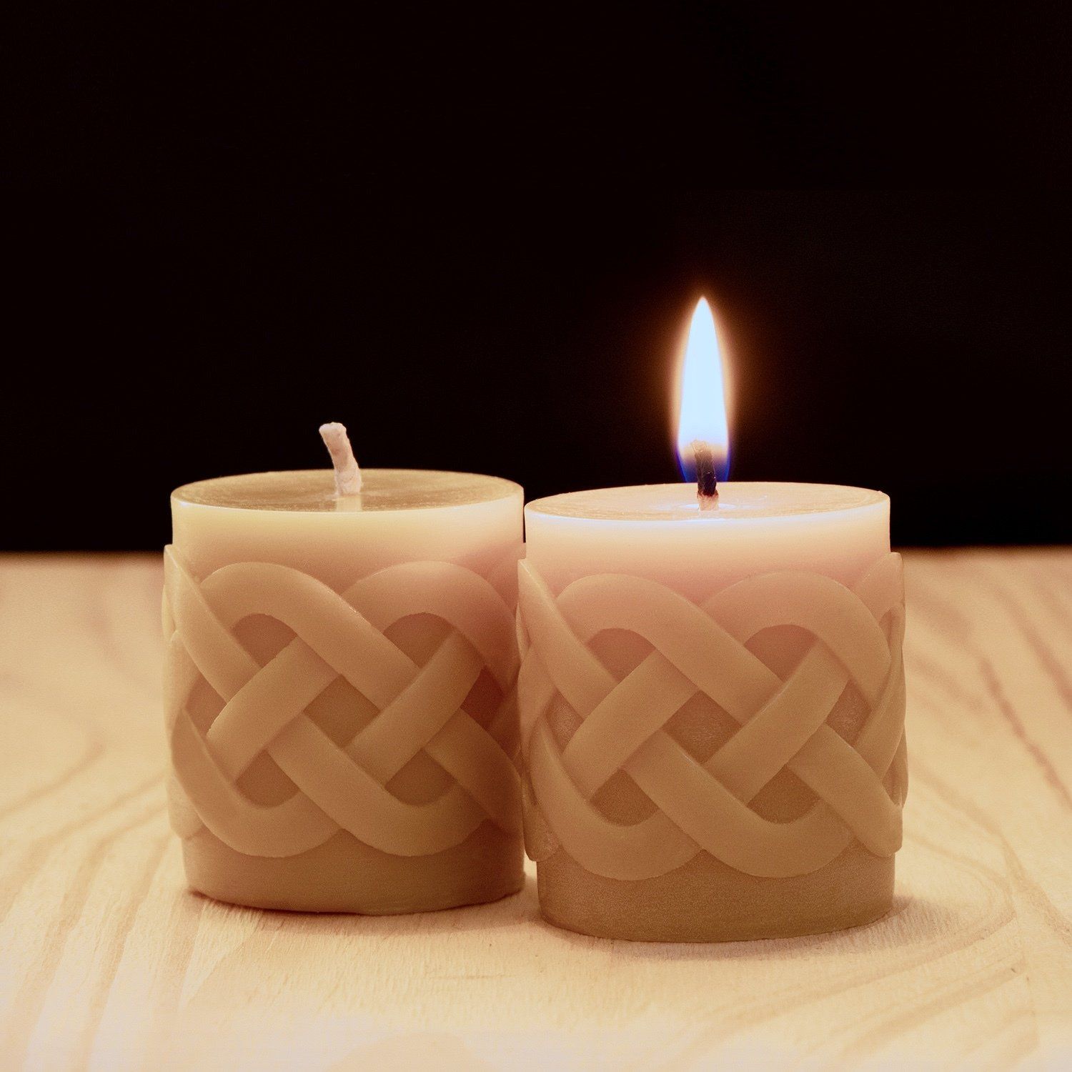 Celtic Beeswax Candles