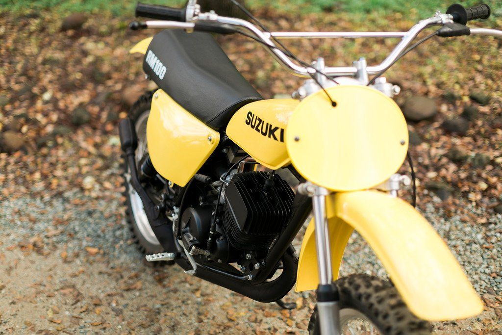 Suzuki RM100 | famous custom motorcycle builders