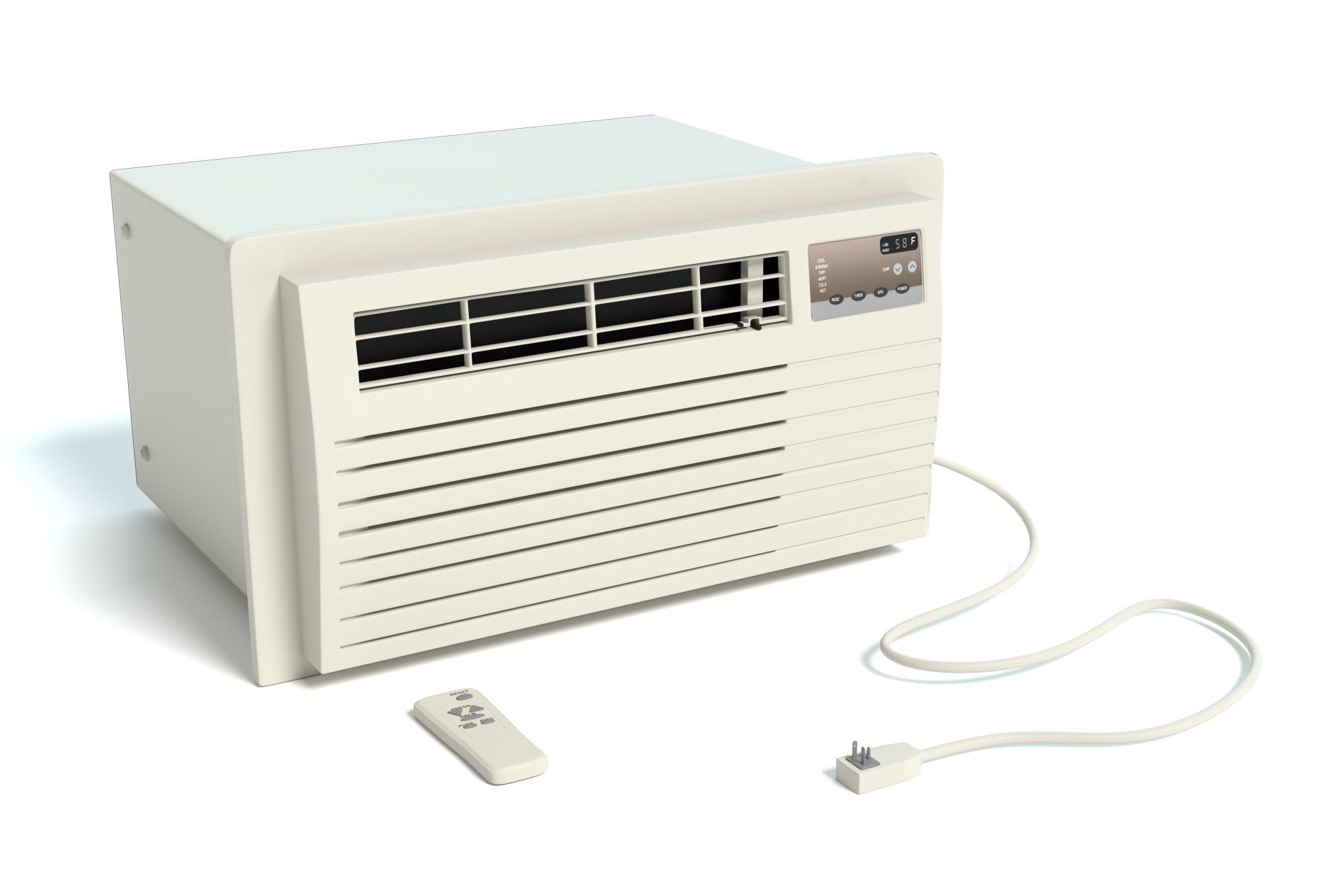 Small Wall Mounted Air Conditioner Rentals Rent A Small Wall Mounted   Stock Photo  D Illustration Of An Air Conditioner 693072736 1920w 