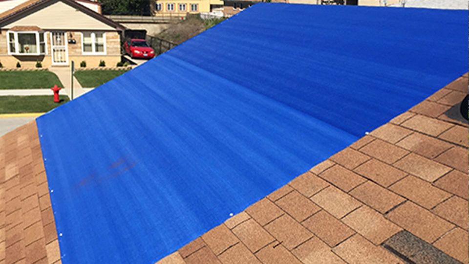 Roof Tarping Service Colorado Springs Roof water damage protection