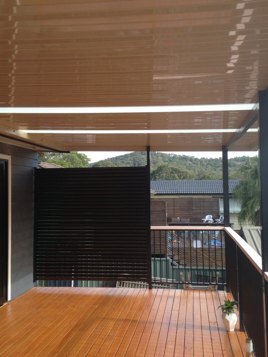 Covered Wood Deck — Home Services in Thornton, NSW