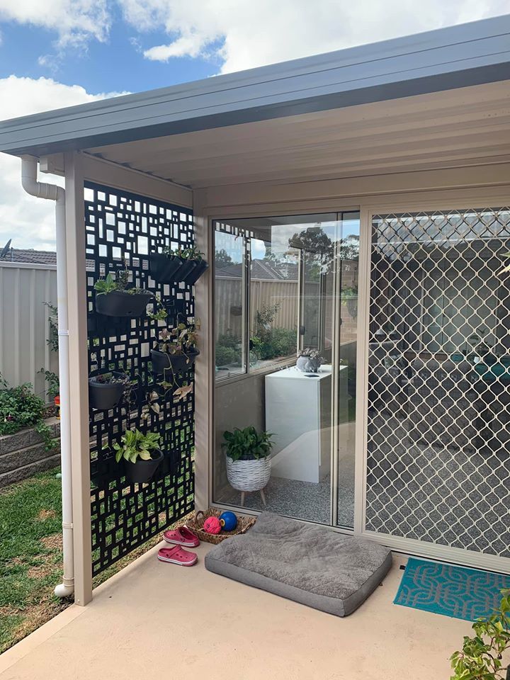 Enclosure With Sliding Doors — Home Services in Thornton, NSW