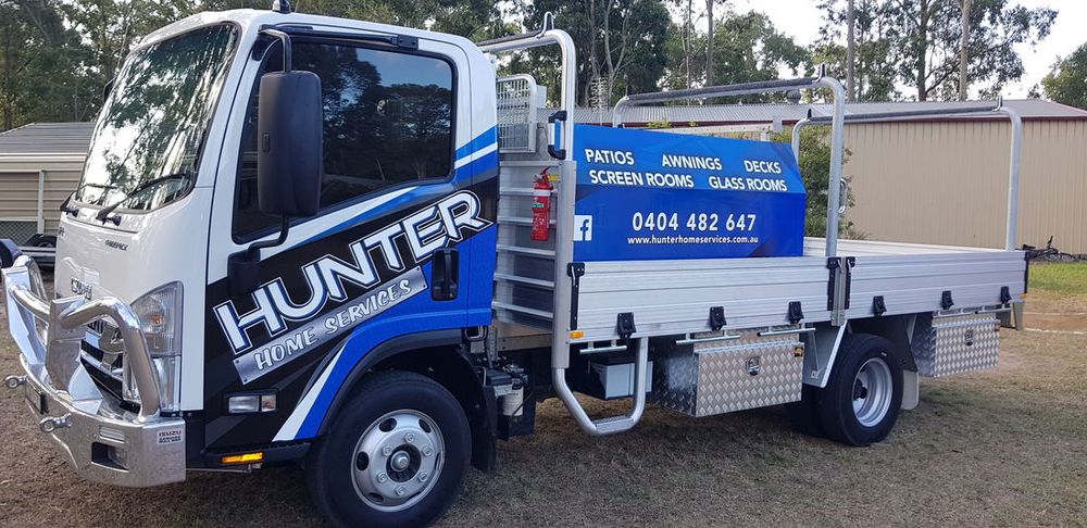 Hunter Home Services Truck — Home Services in Thornton, NSW