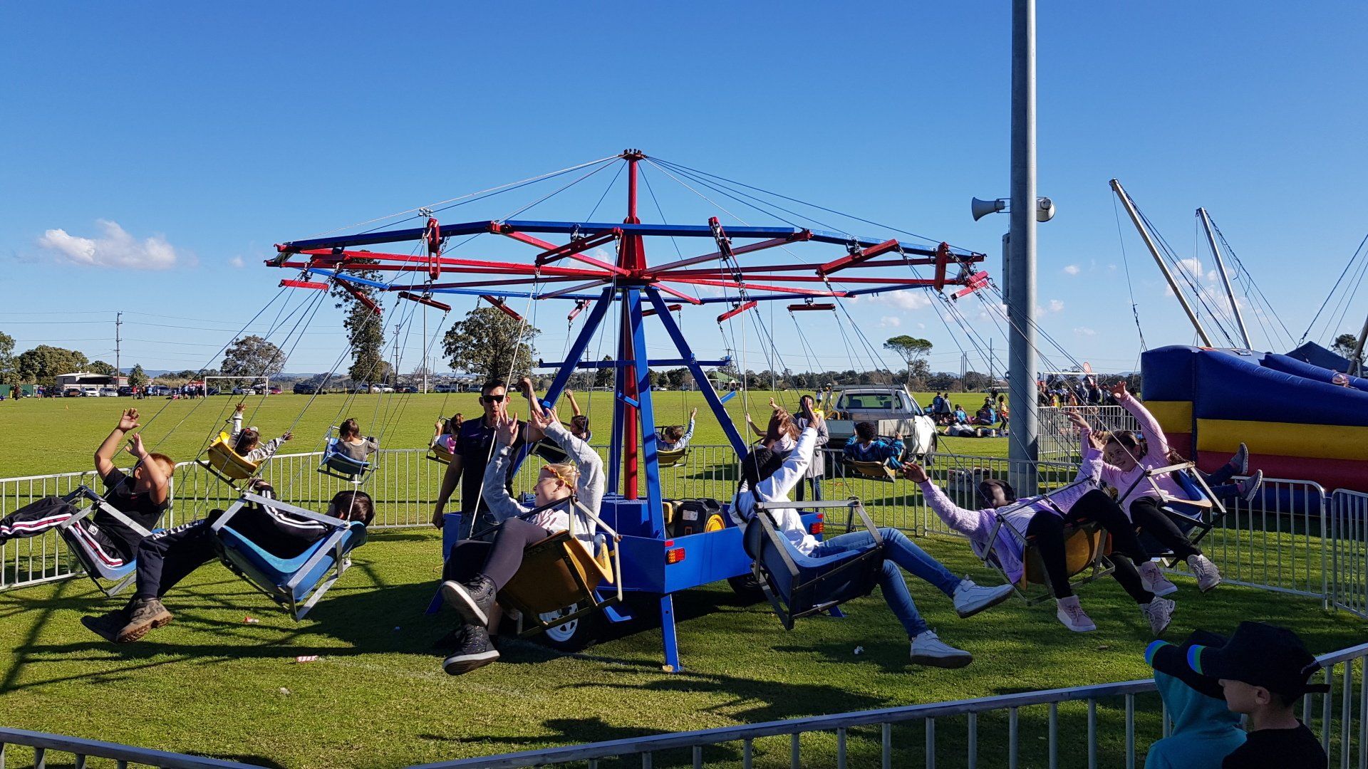 Chair O'Plane Carvinal Swing Ride Hire Sydney Newcastle