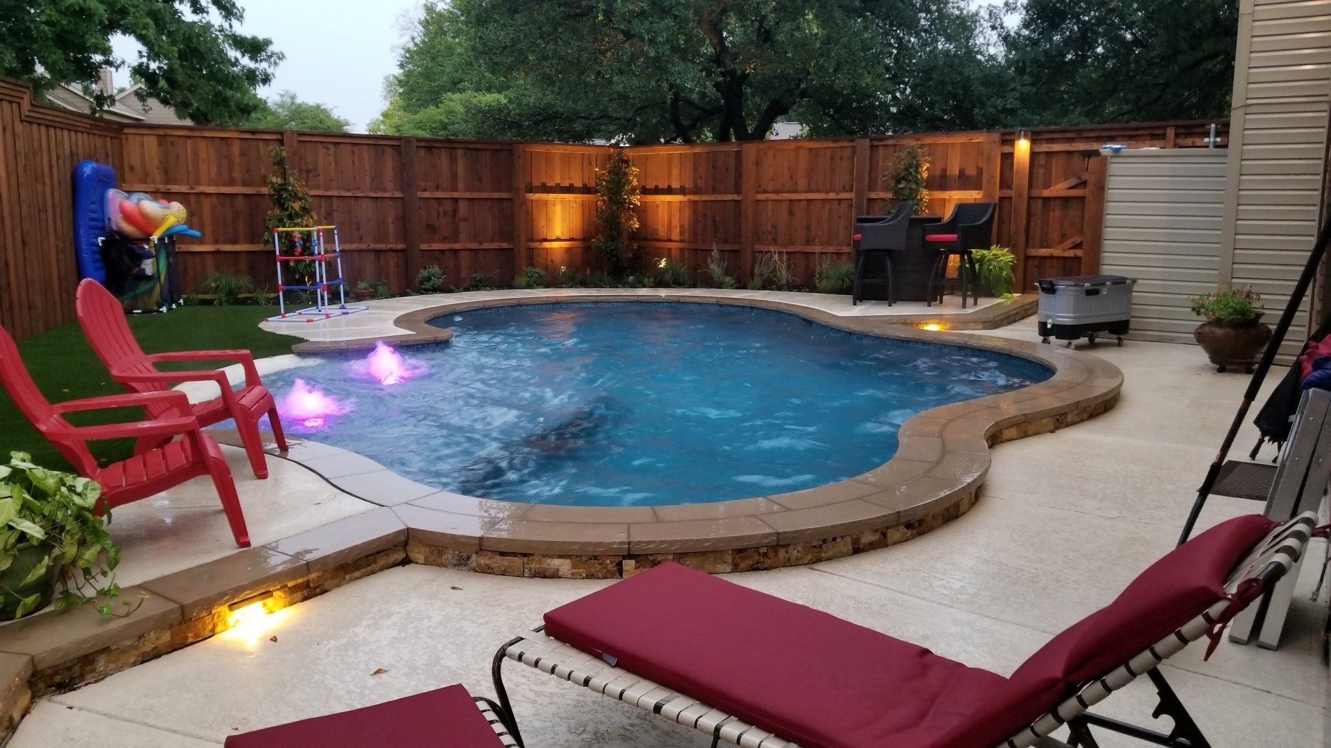 dfw pool coping