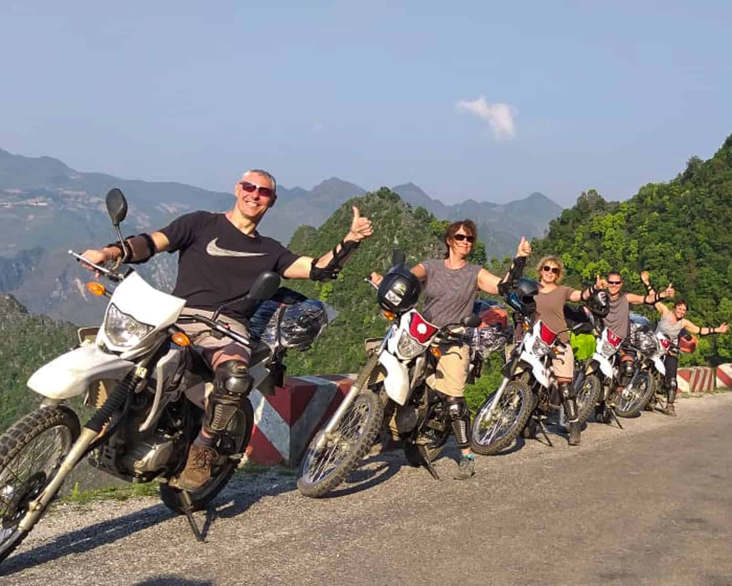 Tour ride. Ha Giang loop.