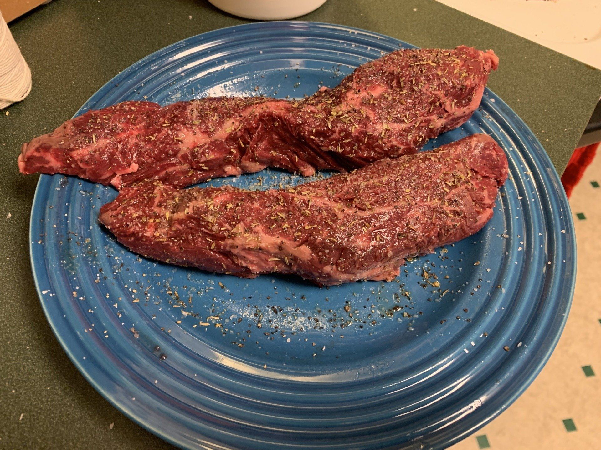 French Bistro Steaks with Provencal Butter