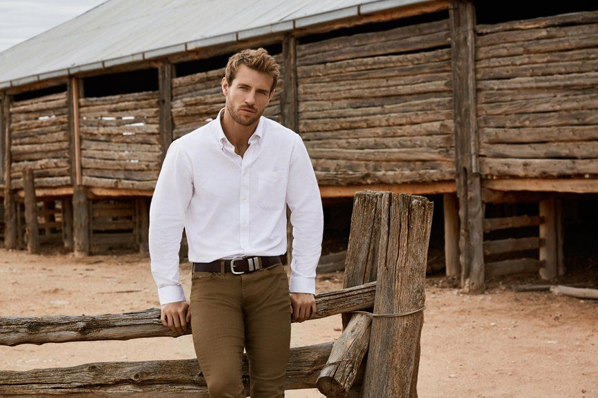 man in white longsleeve