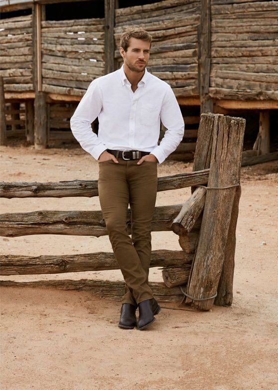 man in white longsleeve