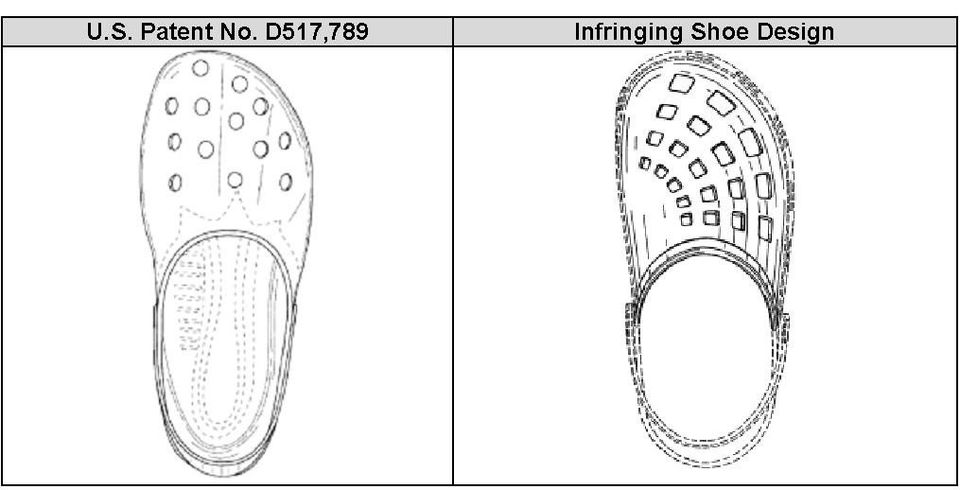 Examples of Design Patent Infringement