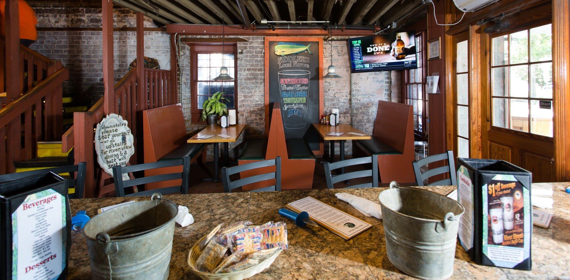 Fiddler's Crab House & Oyster Bar River Street Savannah, GA