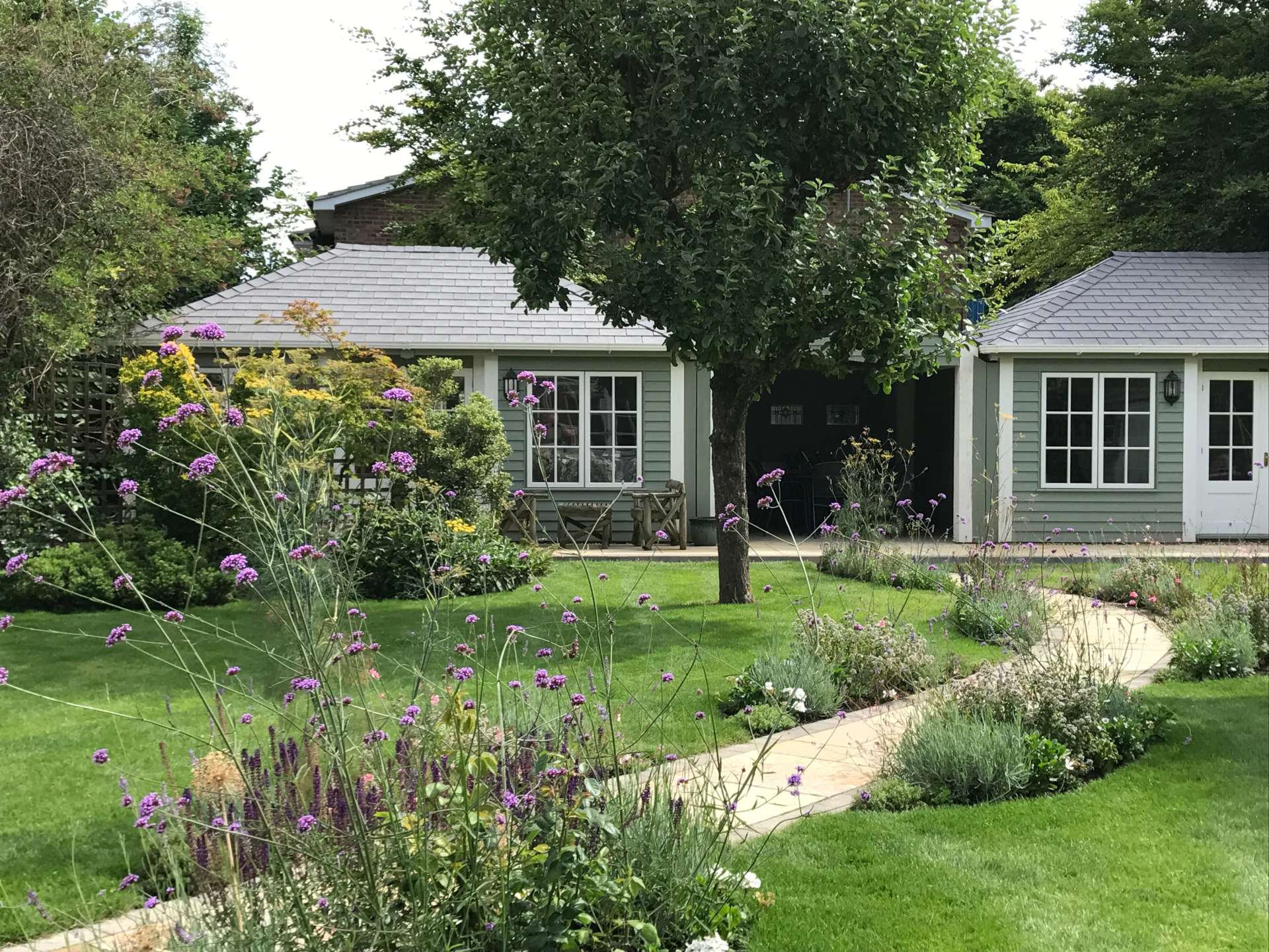 Suburban Cottage Garden