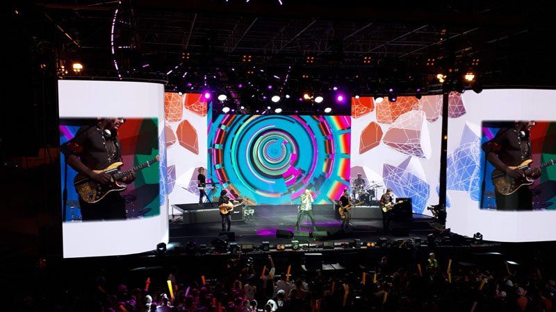 Concerto con LED wall