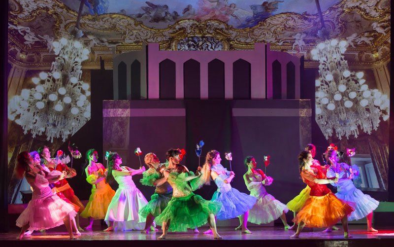 luci di scena per teatro