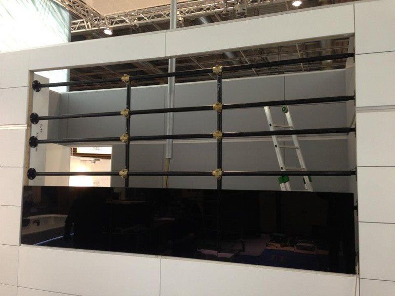 installazione di un LED wall