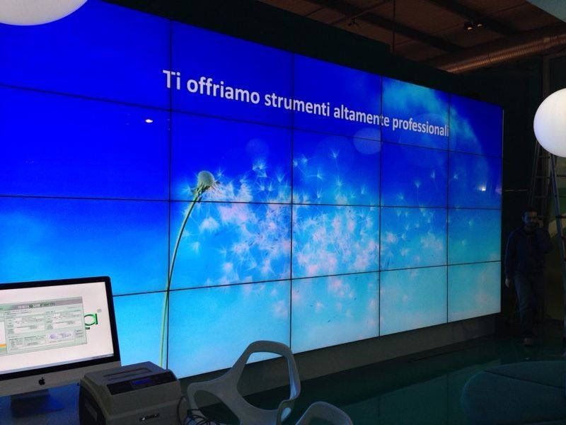 LED wall per stand fieristico