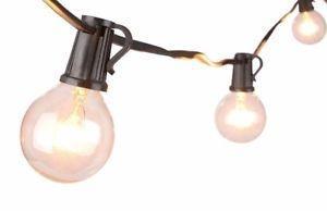 Catena di 20 lampade a bulbo grosso