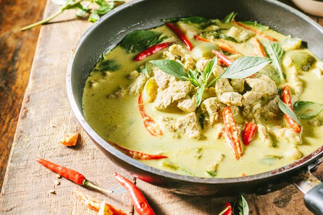 blue elephant thai green curry