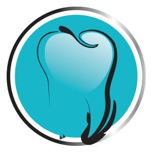 logo pomme bleue