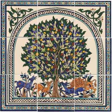 The tree of life tile