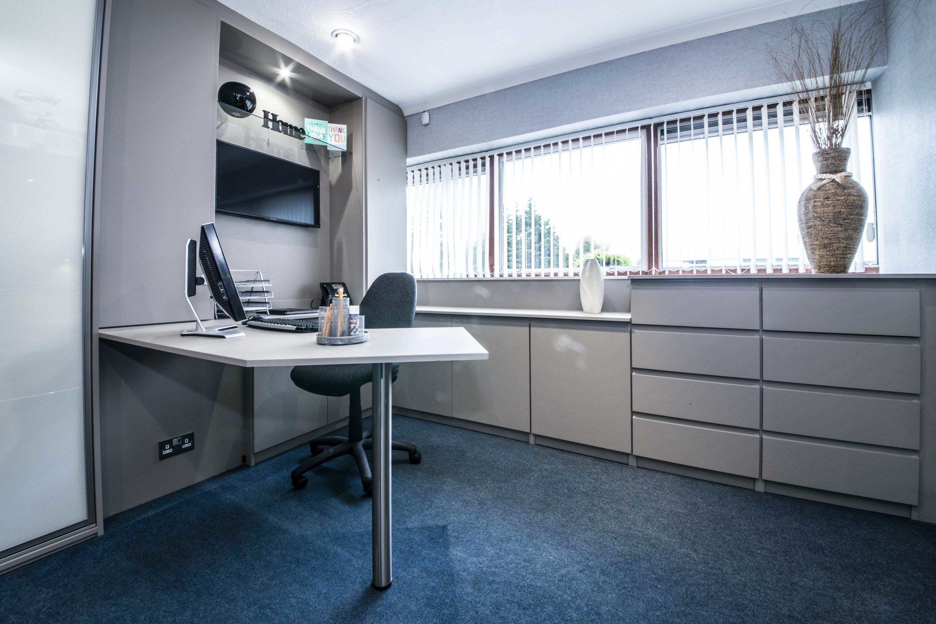 Fitted Home Office M.D.C the Mirror Door Company