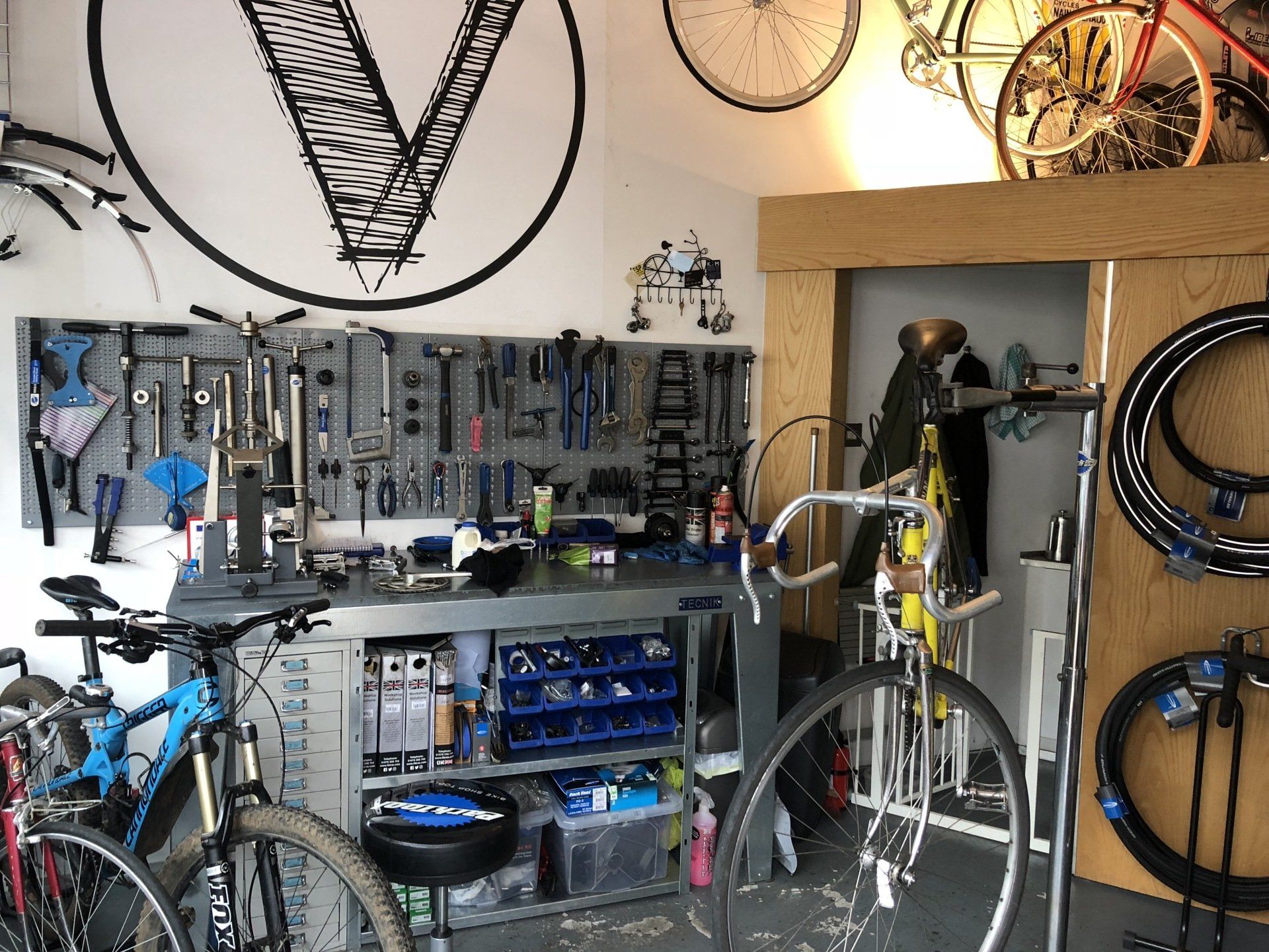 About Velo Works an independent cycle shop in the West End of Glasgow