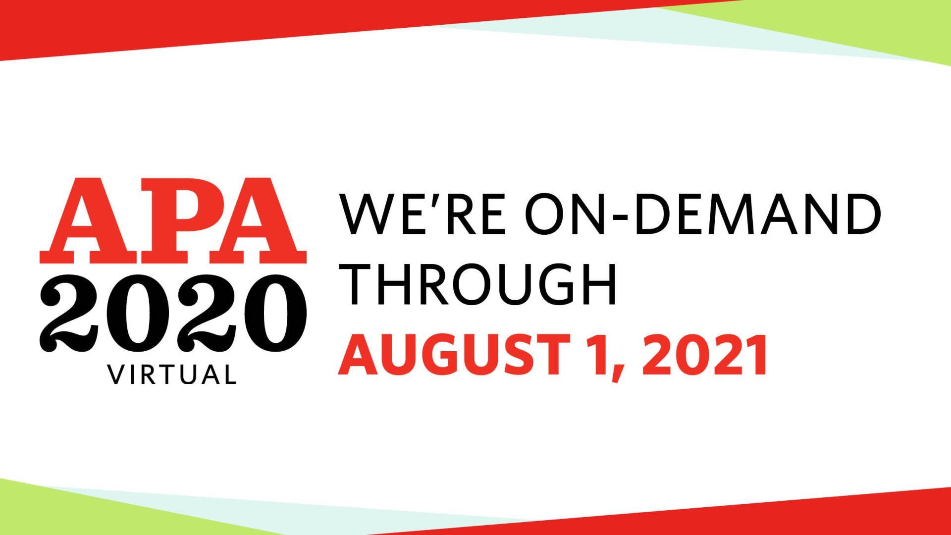 Call for Division Program Proposals APA Convention 2021