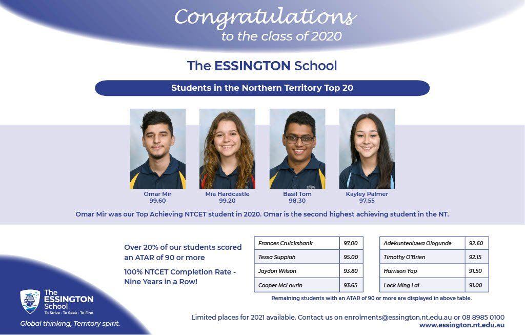 Essington school calendar image