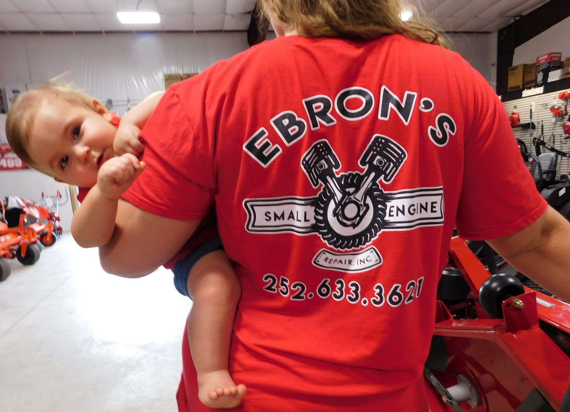 About Ebron�s Small Engine Repair Landscaping Materials