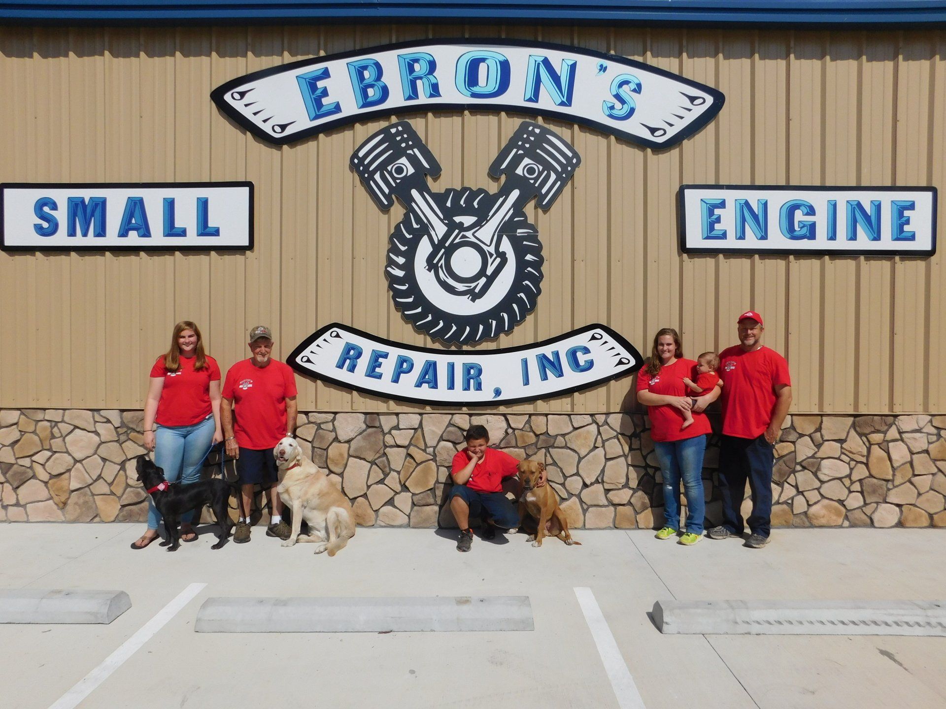 About Ebron�s Small Engine Repair Landscaping Materials