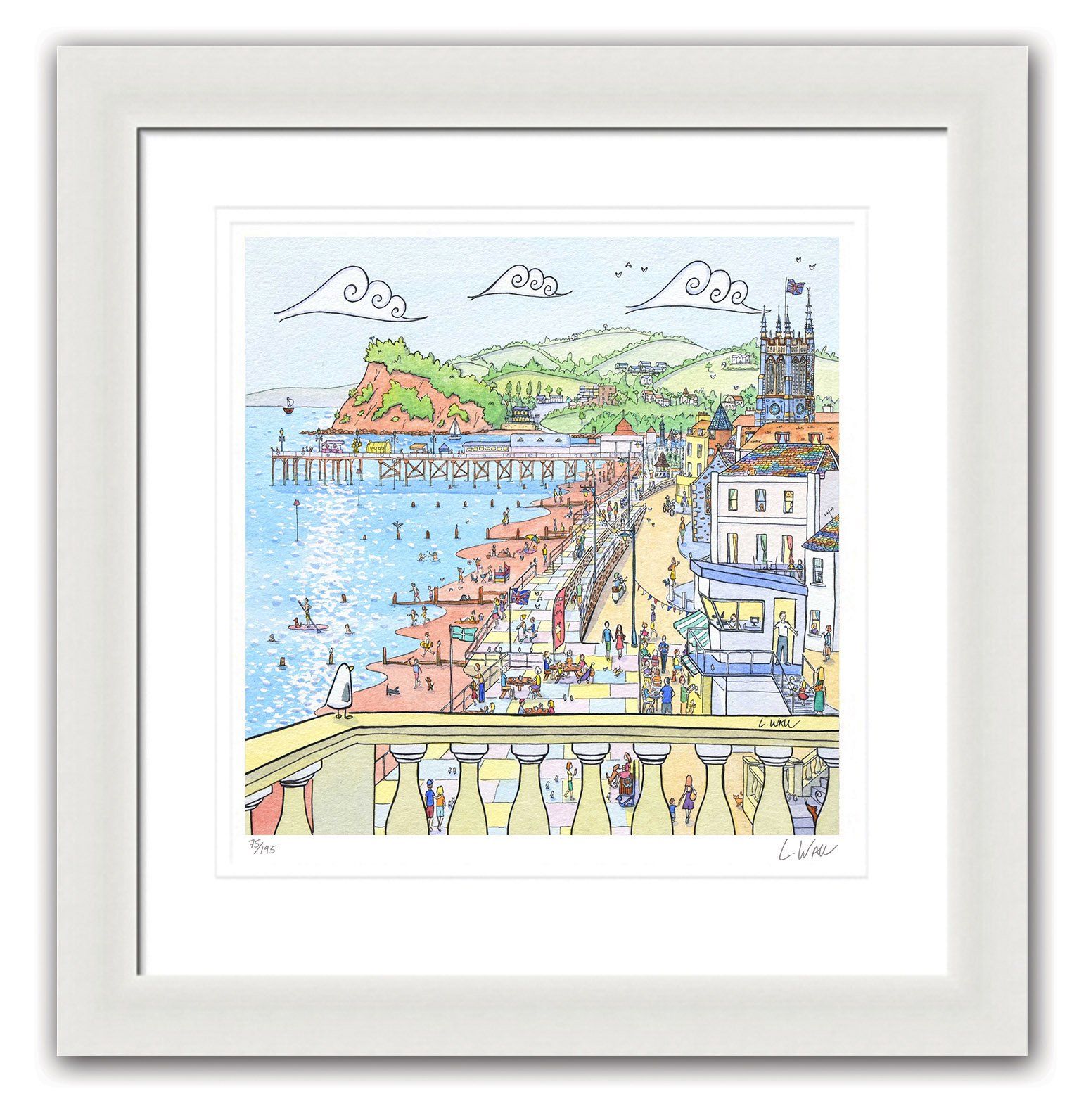 Artwork by Laura Wall, Teignmouth